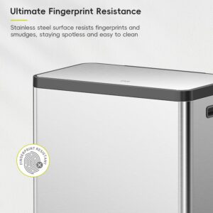 81yHrRLdy2L._SL1500_ EKO EcoCasa II 36L+24L Dual Trash Can with Recycle Bin