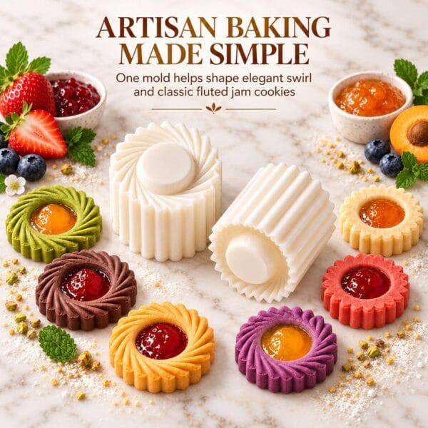 10 Pcs Creative Double-Ended Pastry Mold